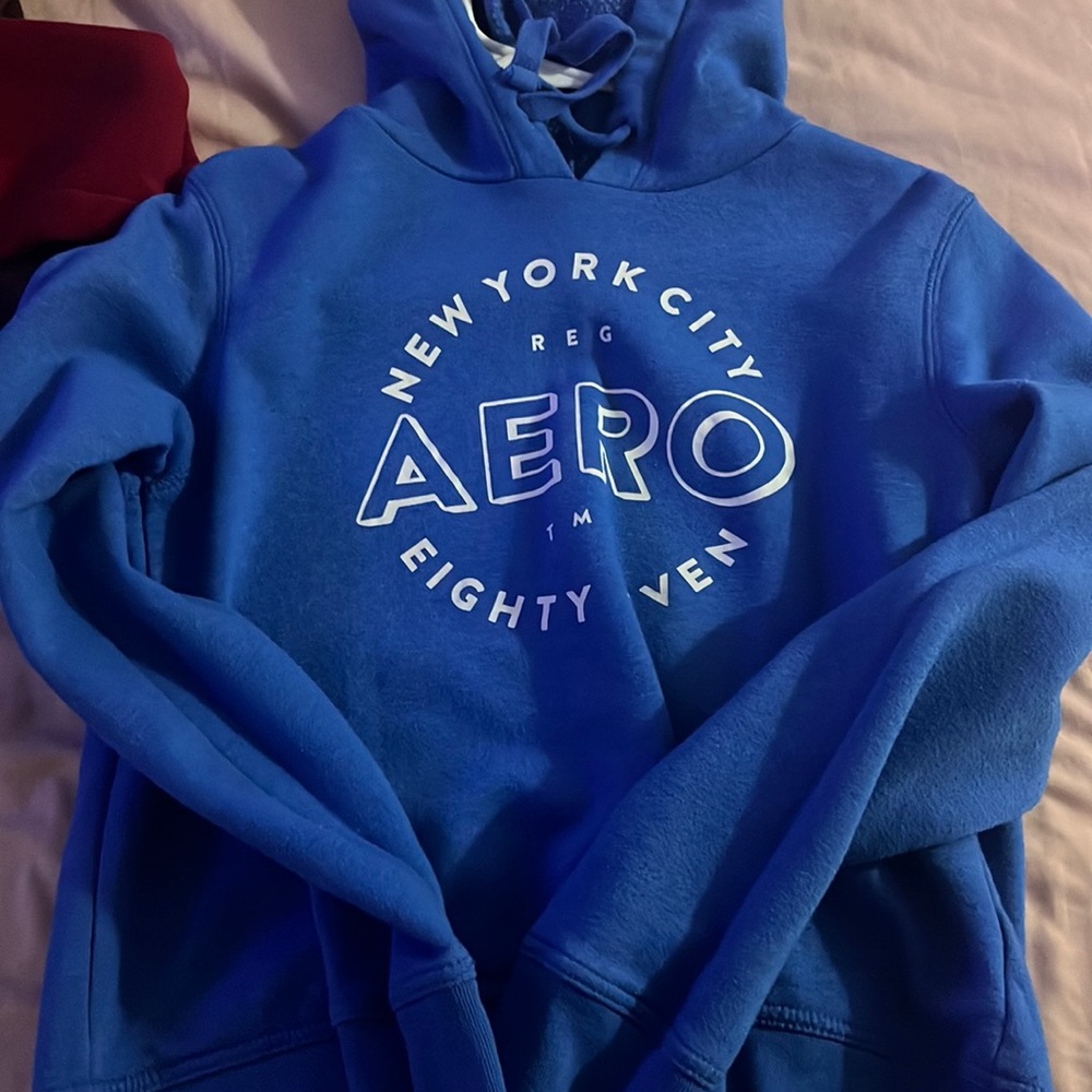 Blue aero hoodie